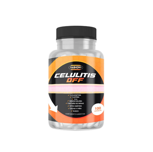 Celulitis Off – Suplemento Halal para Piel Firme y Lisa (100 cápsulas)