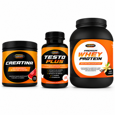 TestoPlus + Creatína + Proteína