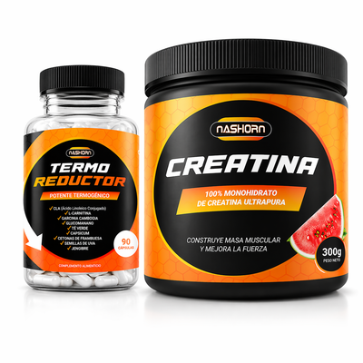 Termo reductor + creatína