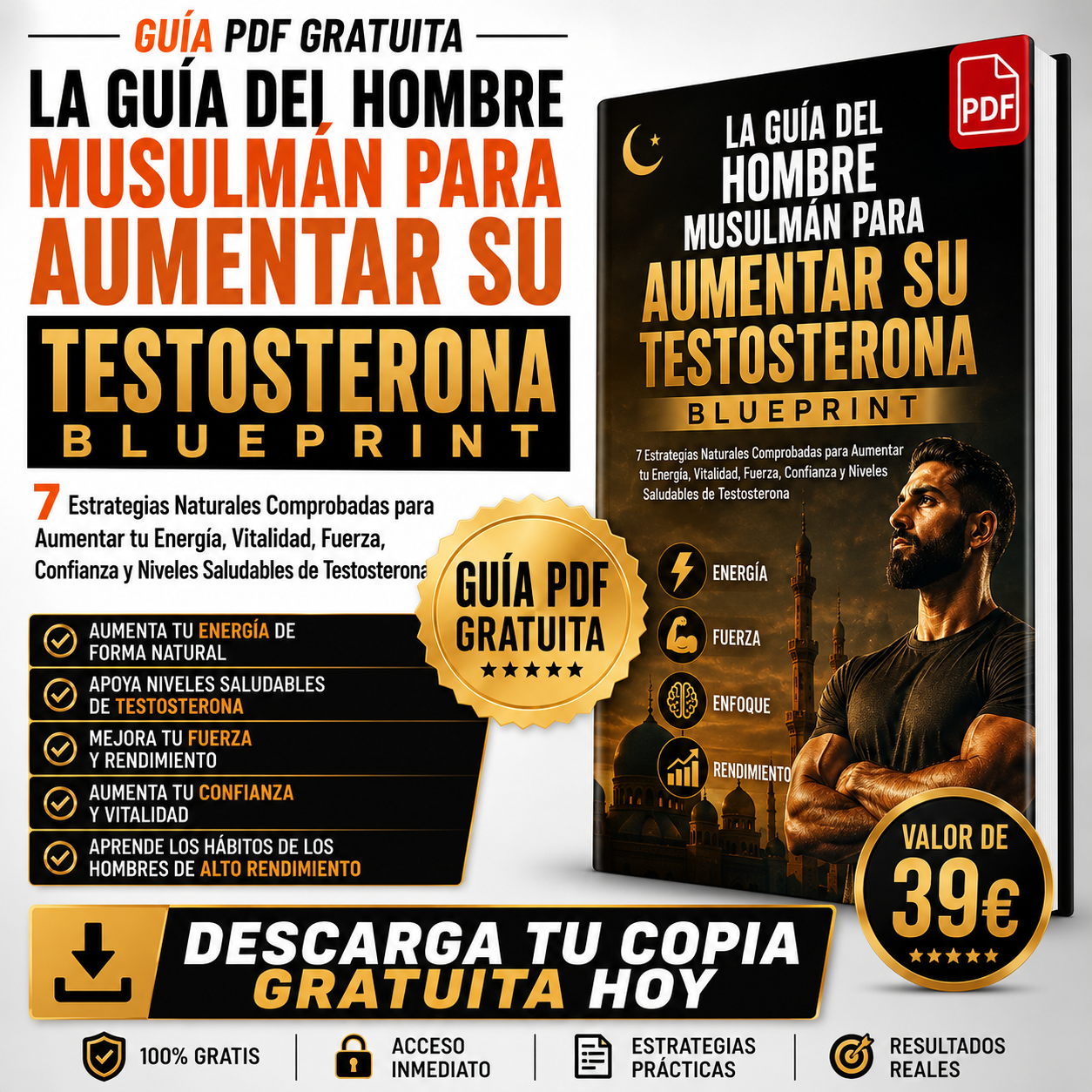 Guía sobre cómo aumentar la testosterona de forma halal