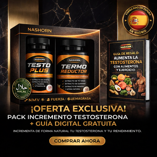 PACK Testoplus Halal + TermoReductor Halal